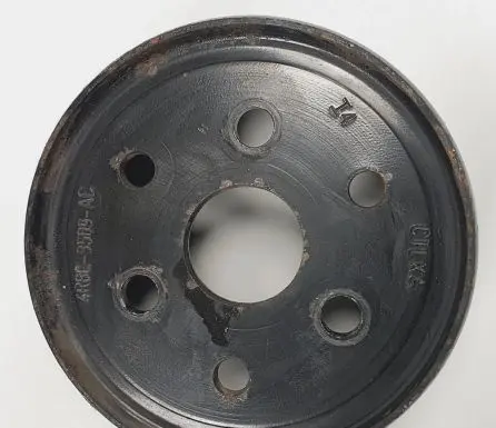 Jaguar XF X250 Water pump pulley 4R8C-3509-AC
