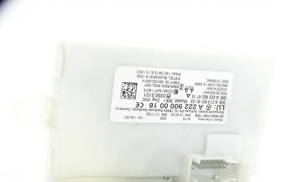Mercedes-Benz C W205 Keyless (KESSY) go control unit/module A2229000016 A2229024715 A2139018103