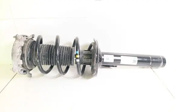 Front shock absorber with coil spring