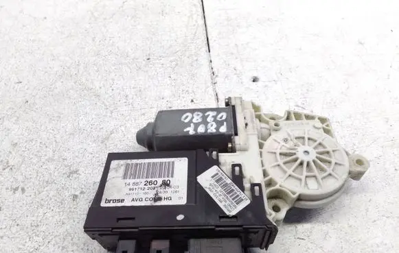 Peugeot 807 Front door window regulator motor 1488726080 991712203