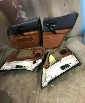 Infiniti FX Front door card panel trim