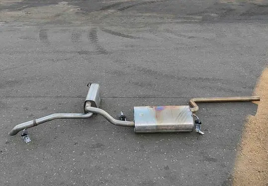 Volkswagen Multivan T6 Muffler/silencer 7T0253181T 7T0253611A