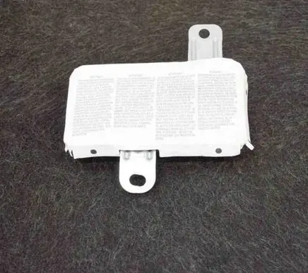 Front door airbag