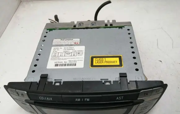 Toyota Aygo AB10 Radio/CD/DVD/GPS head unit 861200H010 W53811 392292