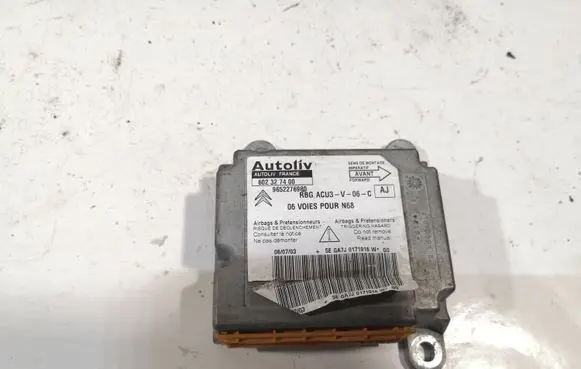 Citroen Xsara Picasso Airbag control unit/module 9652276980