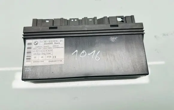 BMW 5 E60 E61 Comfort/convenience module 9151516 5WK49111A