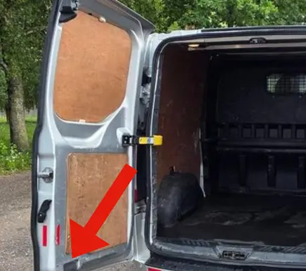 Ford Transit Custom Loading door lock BK21V431A03AF