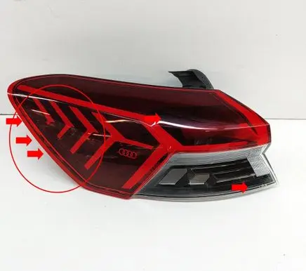 Audi Q4 Sportback e-tron Rear/tail lights 89A945069