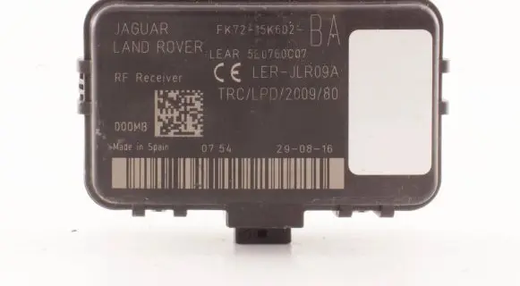 Land Rover Evoque I Keyless (KESSY) go control unit/module FK7215K602BA 550760607 FK72-15K602-BA