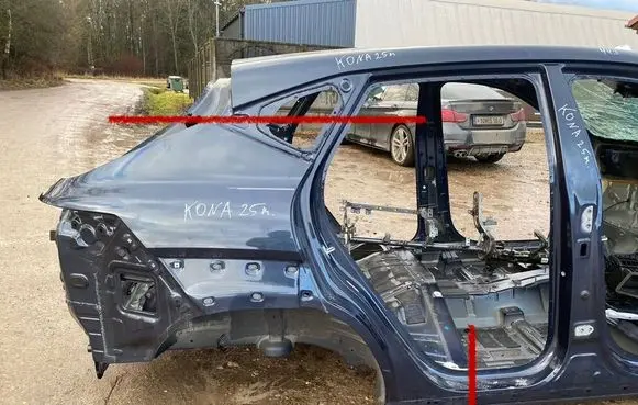 Hyundai Kona II Rear quarter panel 