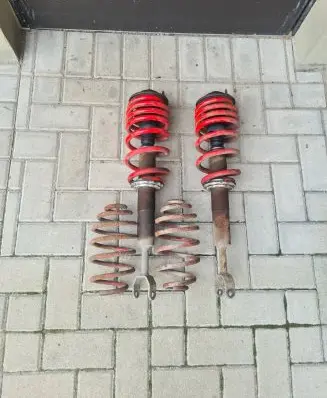 Volkswagen PASSAT B5 Set of springs and shock absorbers (Front and rear) TACHNIX