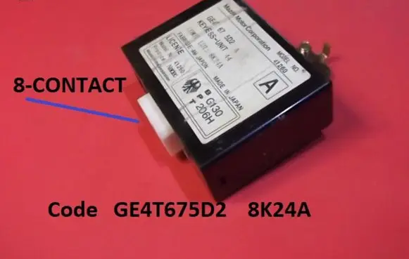 Mazda 323 F Immobilizer control unit/module GE4T675D2 8K24A