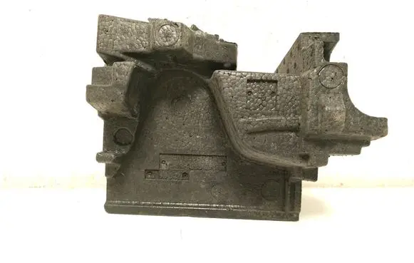 Mercedes-Benz ML W166 Front bumper foam support bar A1665050530