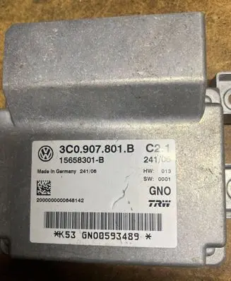 Volkswagen PASSAT B6 Hand brake control module 3C0907801B