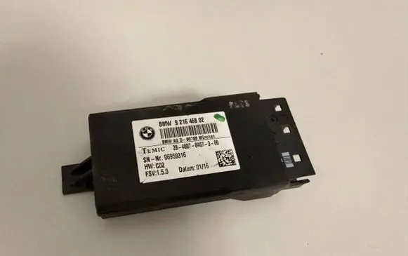 BMW 3 F30 F35 F31 Seat heating relay 9216468 80788 8407300