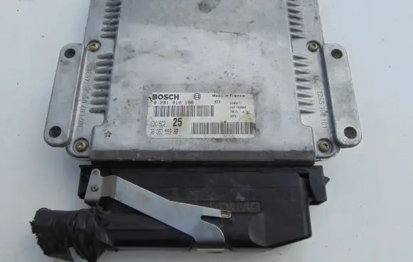 Peugeot 406 Engine control unit/module 9636255980 0281010166