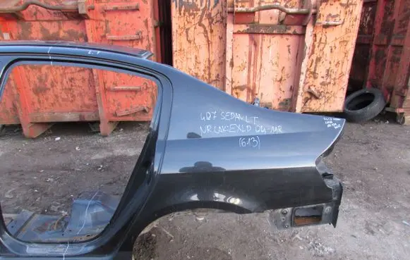 Peugeot 407 Rear quarter panel 