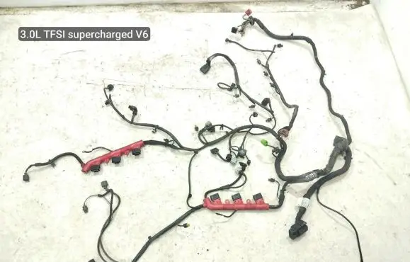 Audi Q7 4L Engine installation wiring loom 4L0971610