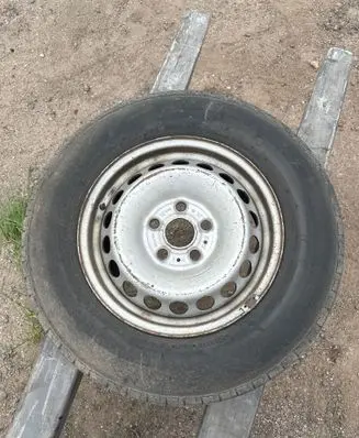 Man TGE 1gen R16 spare wheel