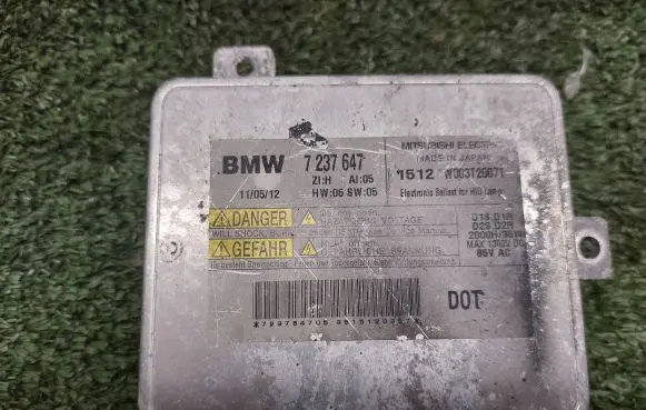 BMW 5 F10 F11 Headlight ballast module Xenon 7237647 1512