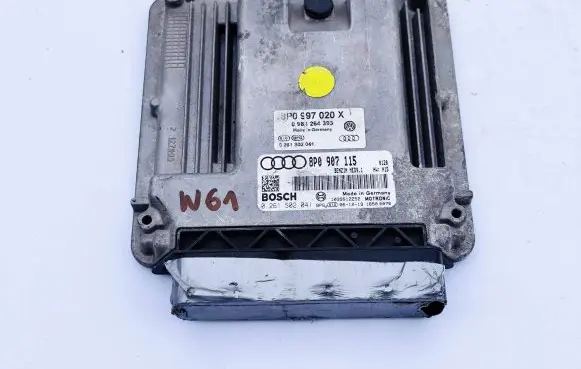 Audi A3 S3 A3 Sportback 8P Engine control unit/module 8P0997020X 0986264393 8P0907115