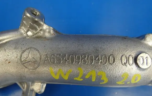 Mercedes-Benz E W213 Air intake hose/pipe A6540980400