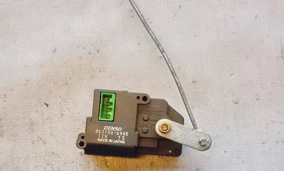Air flap motor/actuator