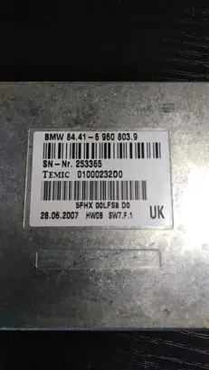 BMW 7 E65 E66 Voice control module 0025458632