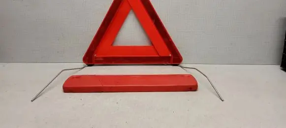 Emergency warning sign