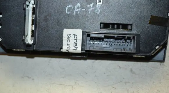 Opel Astra H Climate control unit 13269404 901513600001