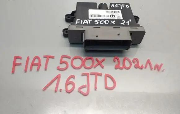 Fiat 500X Fan control module A3C07587400