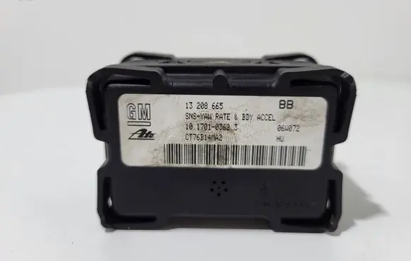 Opel Zafira B ESP acceleration yaw rate sensor 13208665 CT76B14MA2 10170103623