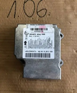 Volkswagen PASSAT B7 Airbag control unit/module 5C0959655AB 5WK44874 003LZD08CAT2