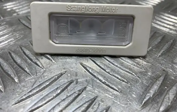 SsangYong Rexton Number plate light