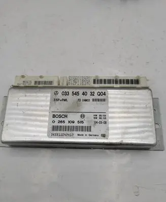 Mercedes-Benz E W211 ESP (stability system) control unit 0335454032 0265109515
