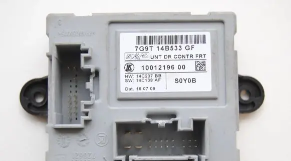 Ford Mondeo MK IV Door control unit/module 7G9T14B533GF 1001219600