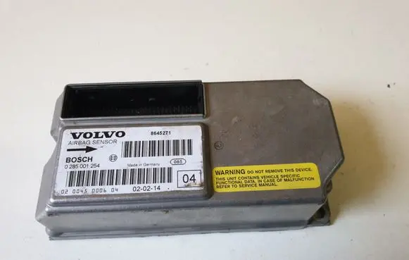 Volvo S60 Airbag control unit/module 8645271 0285001254