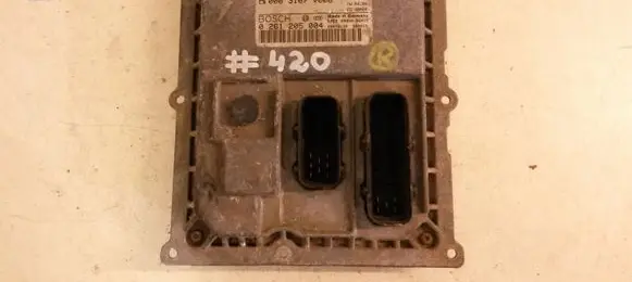Smart ForTwo I Engine control unit/module 0003107V006 0261205004 26RT5130