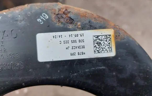 Volkswagen Touran II Rear control arm 8D0505351B B5361406S