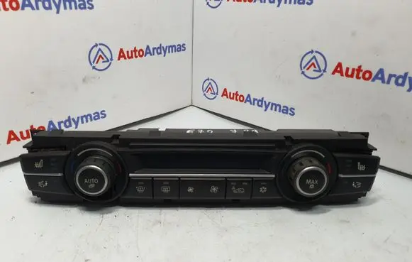 BMW X5 E70 Climate control unit 9234333 64119234333 9310447