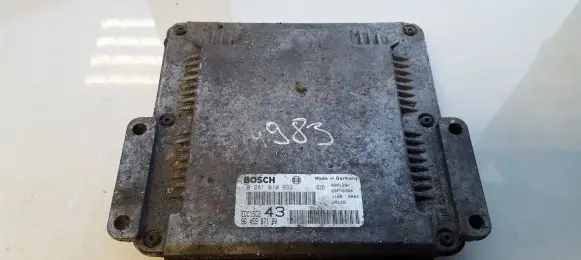 Peugeot 607 Engine control unit/module 0281010933 9645987180