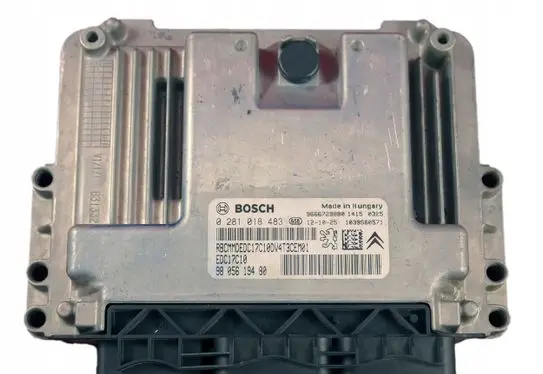 Peugeot 206+ Engine control unit/module 9805619480