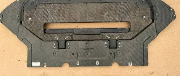 Front bumper skid plate/under tray