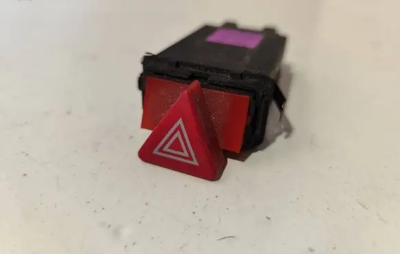 Audi A6 S6 C5 4B Hazard light switch 4B0941509C
