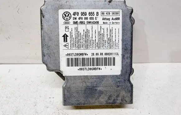Audi A6 S6 C6 4F Airbag control unit/module 4F0959655B 4F0910655E