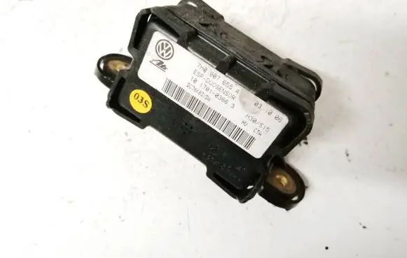 Volkswagen Golf V ESP acceleration yaw rate sensor 7h0907655a 101701-03663