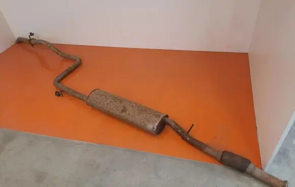 Citroen Nemo Rear muffler/silencer tail pipe 