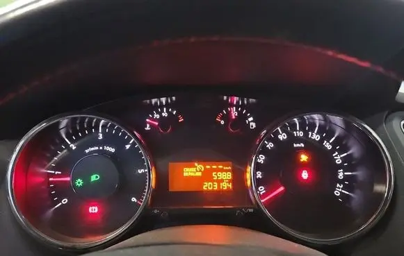 Peugeot 5008 Speedometer (instrument cluster) 9666625680 IMPRK1541643