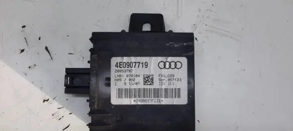 Audi A8 S8 D3 4E Alarm control unit/module 4E0907719 28053787