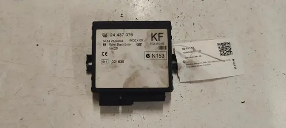 Opel Zafira A Comfort/convenience module 24437076 021838
